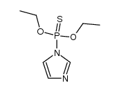 O,O-diethyl 1H-imidazol-1-ylphosphonothioate Structure