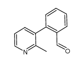 2-(2-methyl-pyridin-3-yl)-benzaldehyde Structure