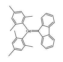 bis(2,4,6-trimethylphenyl)fluorenylidenegermene结构式