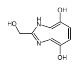 1H-Benzimidazole-4,7-diol,2-(hydroxymethyl)-(9CI)结构式