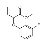 methyl 2-(3-fluorophenoxy)butanoate结构式