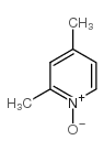 2,4-DIMETHYL-PYRIDINE 1-OXIDE structure