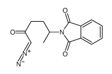 1-diazonio-5-(1,3-dioxoisoindol-2-yl)hex-1-en-2-olate Structure