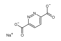 sodium pyridazine-3,6-dicarboxylate结构式