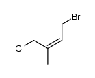 [Z]-4-Brom-1-chlor-2-methyl-2-buten结构式