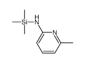 6-methyl-N-trimethylsilylpyridin-2-amine Structure