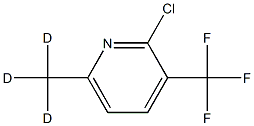 2-Chloro-3-(trifluoromethyl)-6-(methyl-d3)-pyridine picture