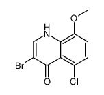 3-Bromo-5-chloro-4-hydroxy-8-methoxyquinoline picture