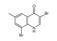 3,8-Dibromo-4-hydroxy-6-methylquinoline picture