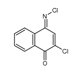 N,2-dichloro-1,4-naphthoquinone 4-imine结构式