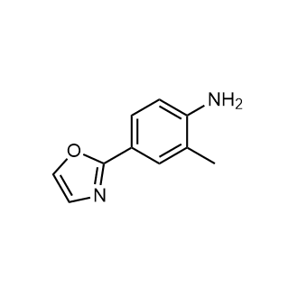 2-Methyl-4-(oxazol-2-yl)aniline Structure