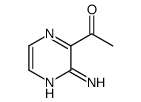 1-(3-氨基吡嗪-2-基)乙酮结构式