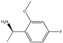 (1R)-1-(4-FLUORO-2-METHOXYPHENYL)ETHAN-1-AMINE结构式