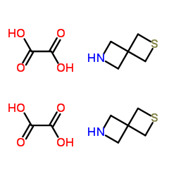 2-thia-6-azaspiro[3.3]heptane hemioxalate picture