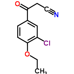 3-(3-Chloro-4-ethoxyphenyl)-3-oxopropanenitrile picture