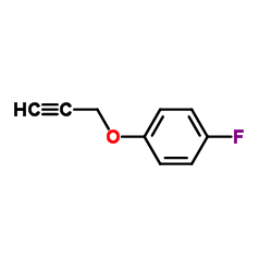 1-氟-4-(丙-2-炔-1-氧基)苯结构式