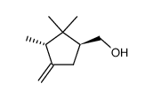 (2,2,3-trimethyl-4-methylenecyclopentyl)methanol结构式