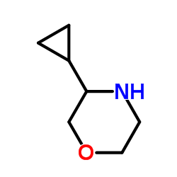 (3s)-3-cyclopropylmorpholine structure