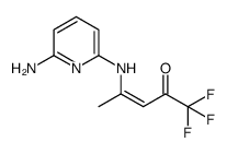 (Z)-N-(5,5,5-trifluoro-4-oxo-2-penten-2-yl)-2,6-diaminopyridine结构式