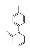 N-(4-methylphenyl)-N-prop-2-enylacetamide结构式