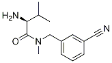 (S)-2-AMino-N-(3-cyano-benzyl)-3,N-diMethyl-butyraMide结构式
