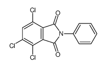 4,5,7-trichloro-2-phenylisoindole-1,3-dione Structure