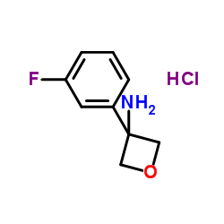 3-(3-Fluorophenyl)oxetan-3-amine hydrochloride图片