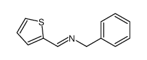 N-benzyl-1-thiophen-2-ylmethanimine结构式