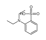 2-(diethylamino)benzenesulfonic acid结构式