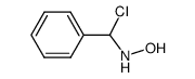 N-(chloro(phenyl)methyl)hydroxylamine结构式