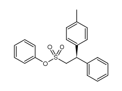 (R)-phenyl 2-phenyl-2-(p-tolyl)ethanesulfonate Structure