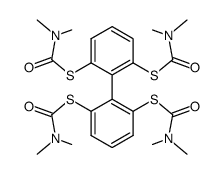 2,2',6,6'-tetra(N,N'-dimethylcarbamoylthio)biphenyl Structure