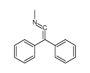 diphenylvinylidene-methyl-amine Structure