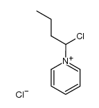 N-(1-chlorobutyl)pyridinium chloride结构式