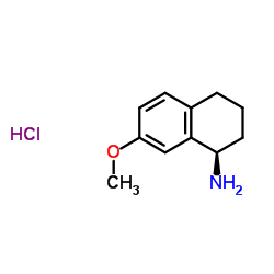 (1R)-7-Methoxy-1,2,3,4-tetrahydronaphthalen-1-aminehydrochloride picture