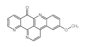 9H-Quino[4,3,2-de][1,10]phenanthrolin-9-one, 5-methoxy Structure