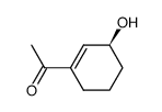 Ethanone, 1-(3-hydroxy-1-cyclohexen-1-yl)-, (S)- (9CI) Structure