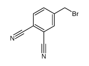 4-(bromomethyl)benzene-1,2-dicarbonitrile结构式