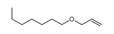 1-(2-Propenyloxy)heptane Structure