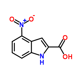 4-Nitro-1H-indole-2-carboxylic acid Structure