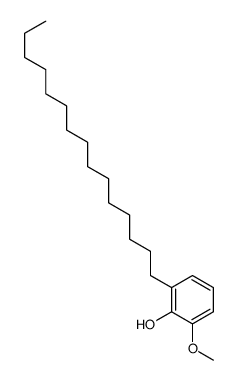 2-methoxy-6-pentadecylphenol Structure