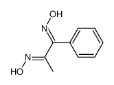 anti-methylphenylglyoxime Structure