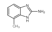 4-METHYL-1H-BENZO[D]IMIDAZOL-2-AMINE structure