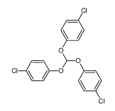 orthoformic acid tris-(4-chloro-phenyl ester)结构式