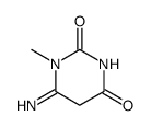 1-Methyl-6-imino-uracil结构式