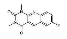 7-fluoro-1,3-dimethylpyrimido[4,5-b]quinoline-2,4-dione Structure