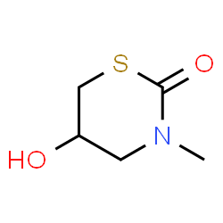 2H-1,3-Thiazin-2-one,tetrahydro-5-hydroxy-3-methyl-(9CI) structure