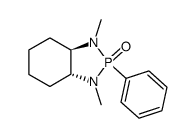 (R3a,R7a)-(1,3-dimethyl)-2-phenyl-2,3,3a,4,5,6,7,7a-octahydro-1H-1,3,2-benzodiazaphosphole 2-oxide Structure