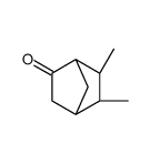 (1S,2R,3R,4S)-2,3-dimethylbicyclo[2.2.1]heptan-5-one结构式