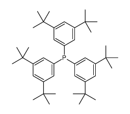 三(3,5-二叔丁基苯基)膦结构式